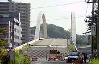 建設中の新しい橋