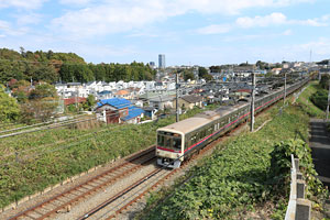 山田町並木線から見る風景