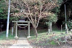 熊野神社入口付近
